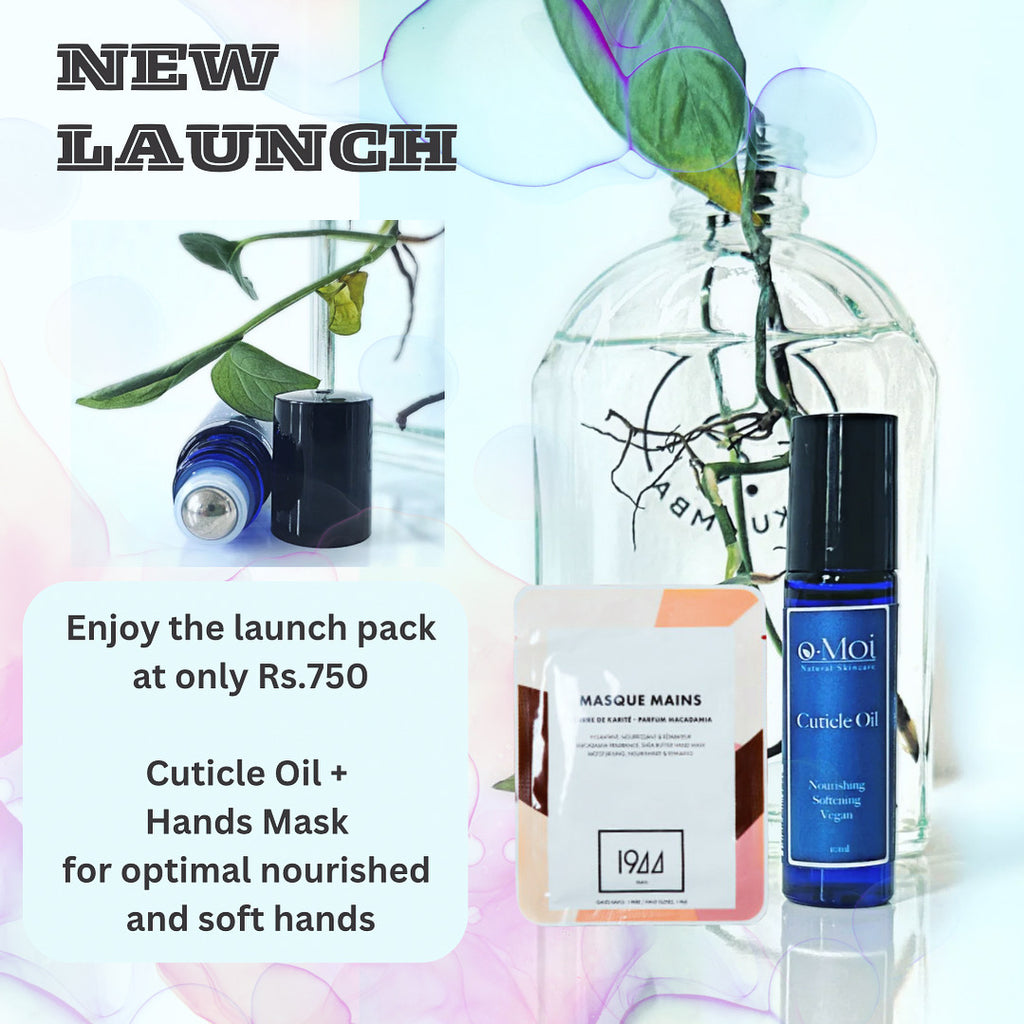 Launch Set : Cuticle Oil and Hands Mask