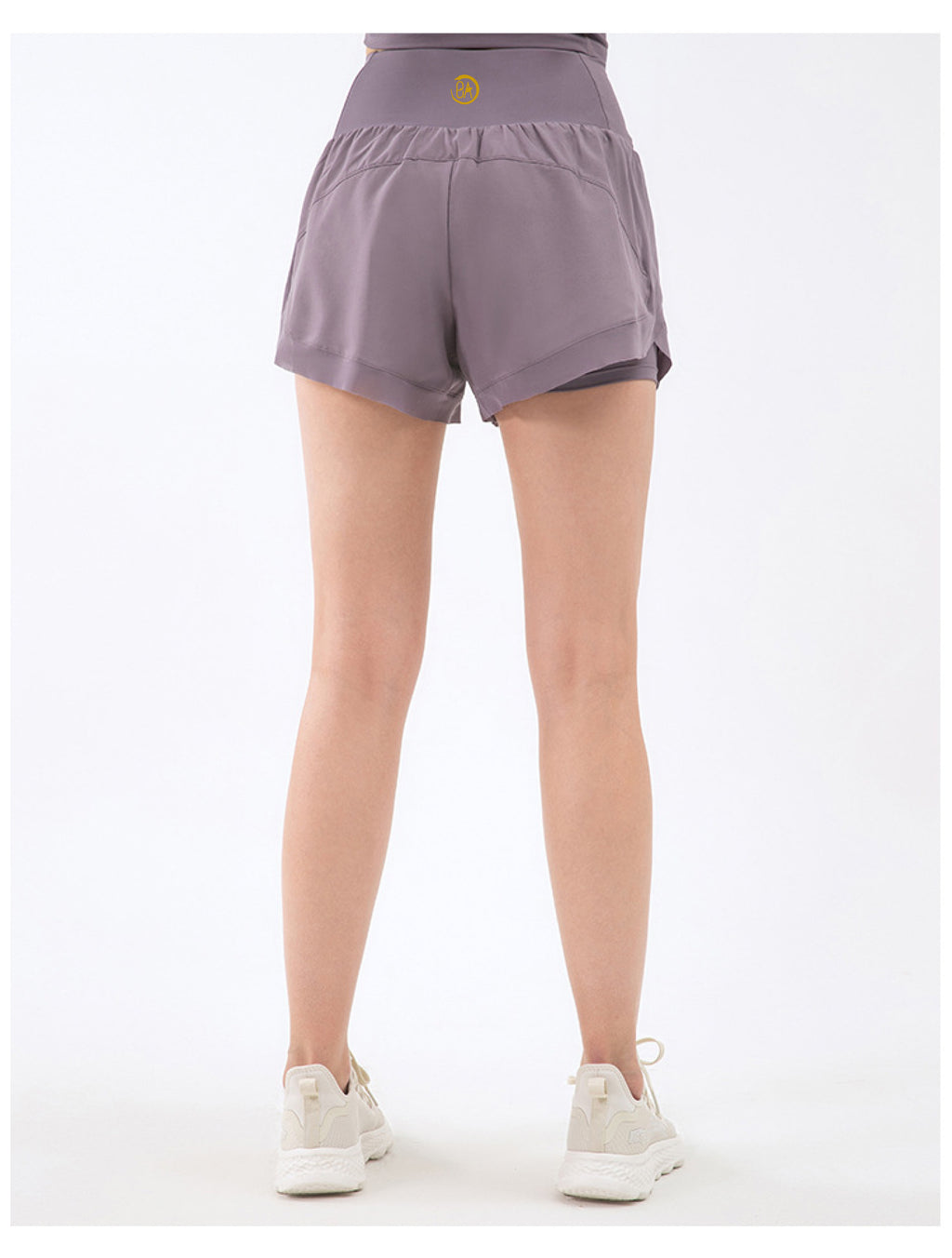 Inès Purple Shorts